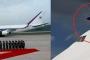 【南北会談】１８年ぶりに平壌に着いた韓国大統領の「空軍１号機」…姿を消した太極旗