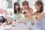 【乃木坂46】レアショット?! 鼻に生クリームを付ける秋元真夏と齋藤飛鳥！