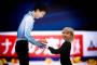 ヤグディン「分かった、宣言する。もしユヅルが北京五輪に出場すると決めたら、精一杯頑張ってフラワーボーイになるよ。 」