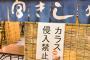 きしめん屋さん「カラスが店の中に入ってくるのどう対策しよう・・・せや！」