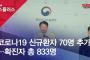 【速報】韓国、感染者合計833人に