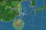 ヘイト台風14号、上海に3泊したあと朝鮮半島へ