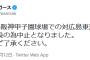 甲子園の阪神対広島戦は天候不良のため中止