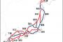 【悲報】日本が全盛期だった頃の新幹線構想ｗｗ
