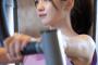 SKE48 坂本真凛ちゃんがジムでチェストプレスに挑戦！「汗っかきで顔が赤くなりやすいので恥ずかしいです」