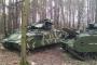 ウクライナ軍のデジタル迷彩に塗装されたブラッドレー歩兵戦闘車！