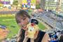 「現地に行ってたんだ！」元アイドル・佐々木久美、MLB球宴の現地観戦報告にネット騒然「羨ましい」「球場ざわついてない？」