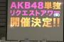 AKB48 単独リクエストアワー開催決定！