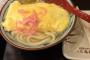 ワイ、丸亀製麺のだし玉肉づつみうどんを食べ大満足