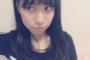 SKE48荒井優希「公演前に自分で前髪を切りました。切りすぎました(^ ^)」