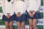 SKE48北川綾巴、熊崎晴香、後藤楽々の三連エゴポジ！