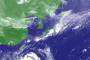 台風１４号、強い