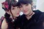 SKE48北川綾巴とAKB48岡田奈々の2ショット！！！