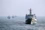 中国海軍の揚陸艦10隻が艦隊運動、防御、実弾射撃、補給などの海上訓練を実施！