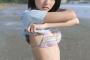 【画像】このスレンダーな体で初々しいビキニ姿の女の子で抜いたｗｗｗｗｗｗｗ