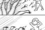 【画像】Twitter民「会話のキャッチボールが下手な人の４コマ描いたｗｗｗｗｗｗｗ」