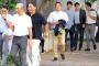 巨人阿部、勇人早く来て助けて～　初の名球会総会はド緊張デビュー  後ろからは宮本立浪