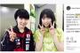 【画像】卓球の平野美宇が乃木坂46の西野七瀬を公開処刑ｗｗｗｗｗｗｗ