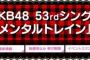 AKB48 53rdシングル「センチメンタルトレイン」劇場盤5次完売状況まとめ！【SKE48/NMB48/HKT48/NGT48/STU48/チーム8】