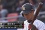 ロッテ･ドラ1藤原　打率.125(8-1) 2三振