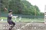 動画　伊那北高校野球部の女子マネが可愛くてしかもノックが上手すぎ