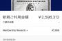 【悲報】クレカの支払額がヤバすぎわろた…
