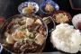 【画像】このメガスキ焼き定食(950円)