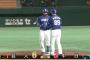 【巨人対中日2回戦】中日、6回表に大島とビシエドのタイムリーで3点を返す！