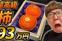 【悲報】HIKAKINさん、100万円の「柿」を購入