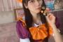 【SKE48】林美澪、かぼちゃ色エプロンが可愛らしいハロウィンメイドコスプレで生配信！