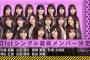 【乃木坂46】31st選抜 → 32nd選抜