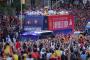 スペイン代表凱旋パレード、マドリード市内で50万人の前で通算４度目のEURO優勝報告