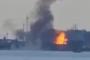ウクライナ海軍、クリミアとロシア本土を結ぶ貨物フェリーを無人機攻撃…カフカス港で！