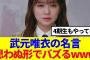 【櫻坂46】武元唯衣の名言、思わぬ形でバズるwww