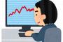 【悲報】今日もまた株価が暴落してしまうかもしれない
