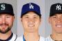 ローリー32本    大谷29本    ジャッジ28本