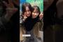 的野美青 森田ひかる との様るんちゃんにおんぶをしてもらいご機嫌です櫻坂46 東京ドーム